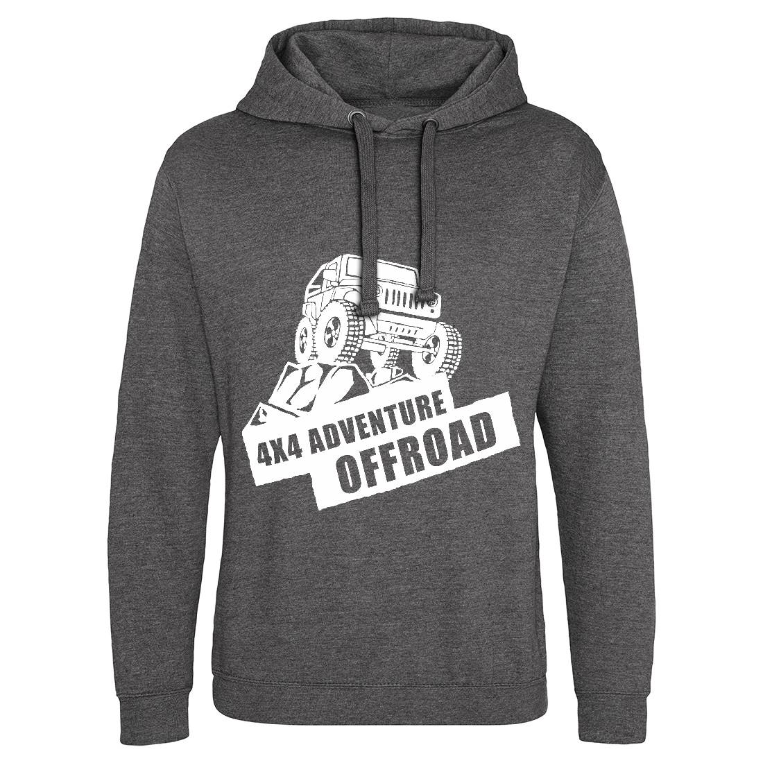 Offroad Adventure Mens Hoodie Without Pocket Vehicles A356