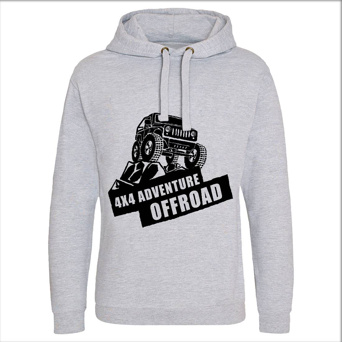 Offroad Adventure Mens Hoodie Without Pocket Vehicles A356