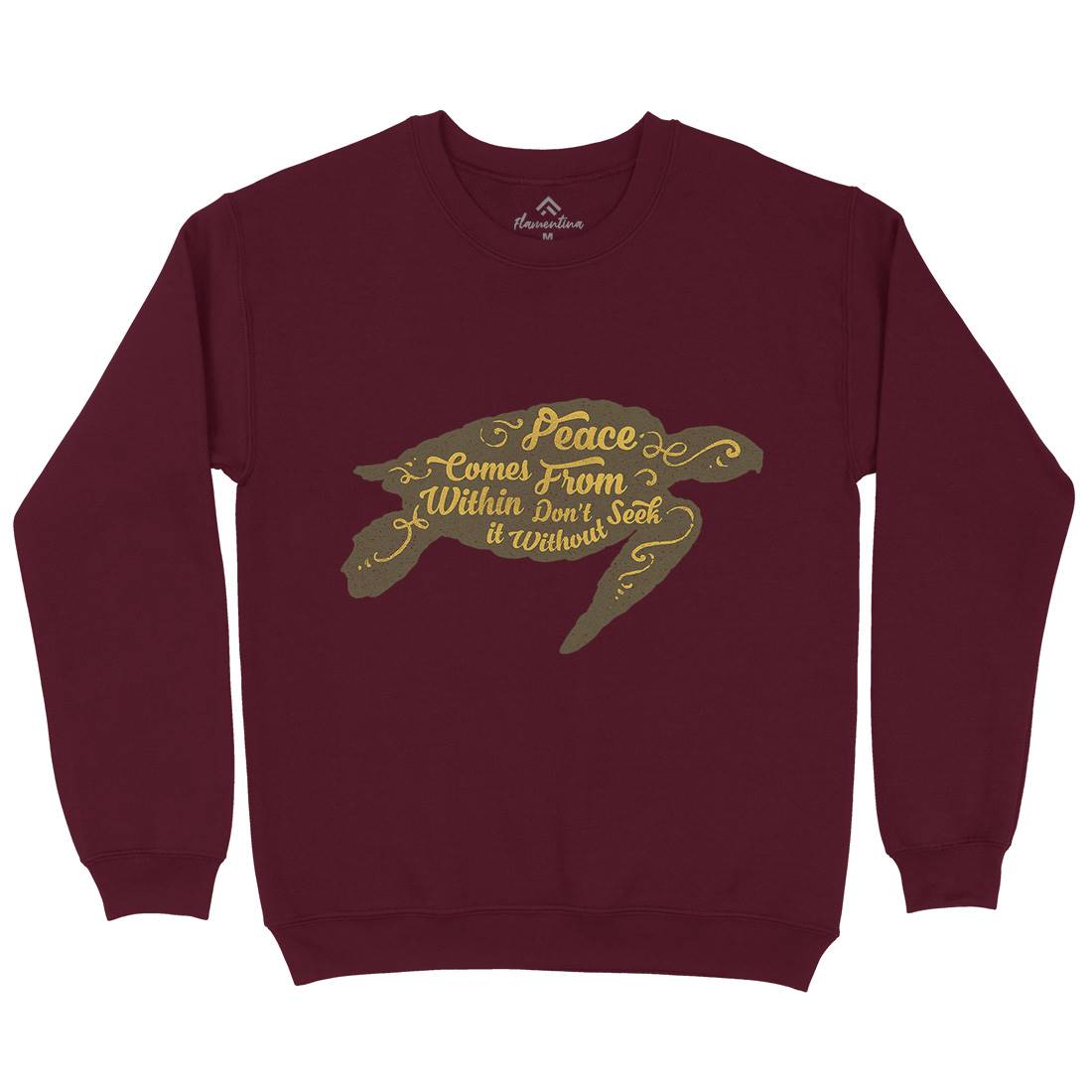 Peace Comes Within Kids Crew Neck Sweatshirt Religion A359