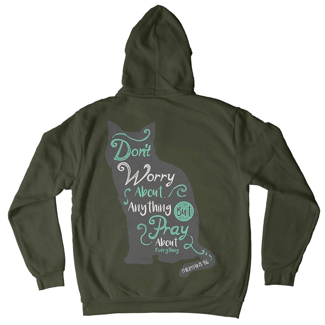 Pray For Everything Kids Crew Neck Hoodie Religion A360