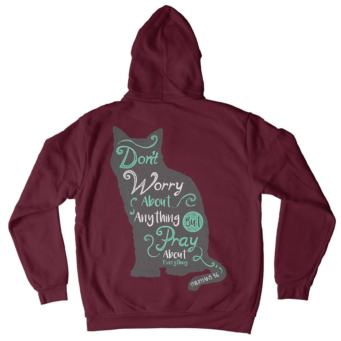 Pray For Everything Kids Crew Neck Hoodie Religion A360