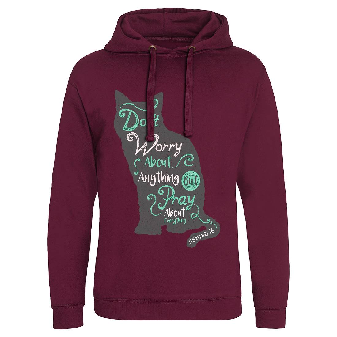 Pray For Everything Mens Hoodie Without Pocket Religion A360