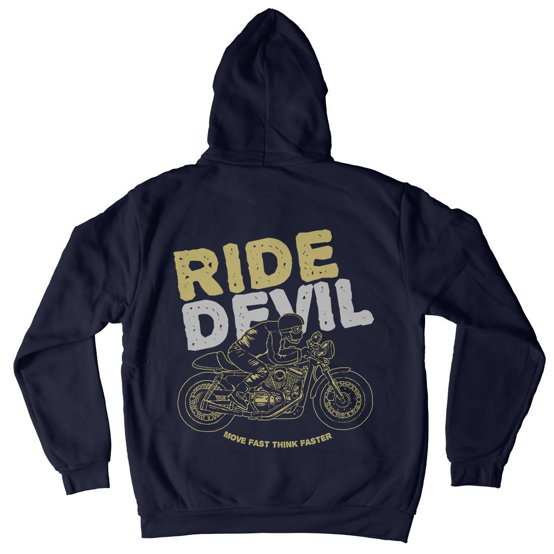 Ride Devil Kids Crew Neck Hoodie Motorcycles A364
