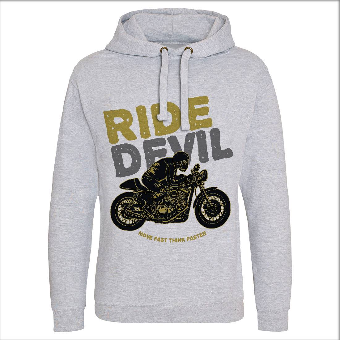 Ride Devil Mens Hoodie Without Pocket Motorcycles A364