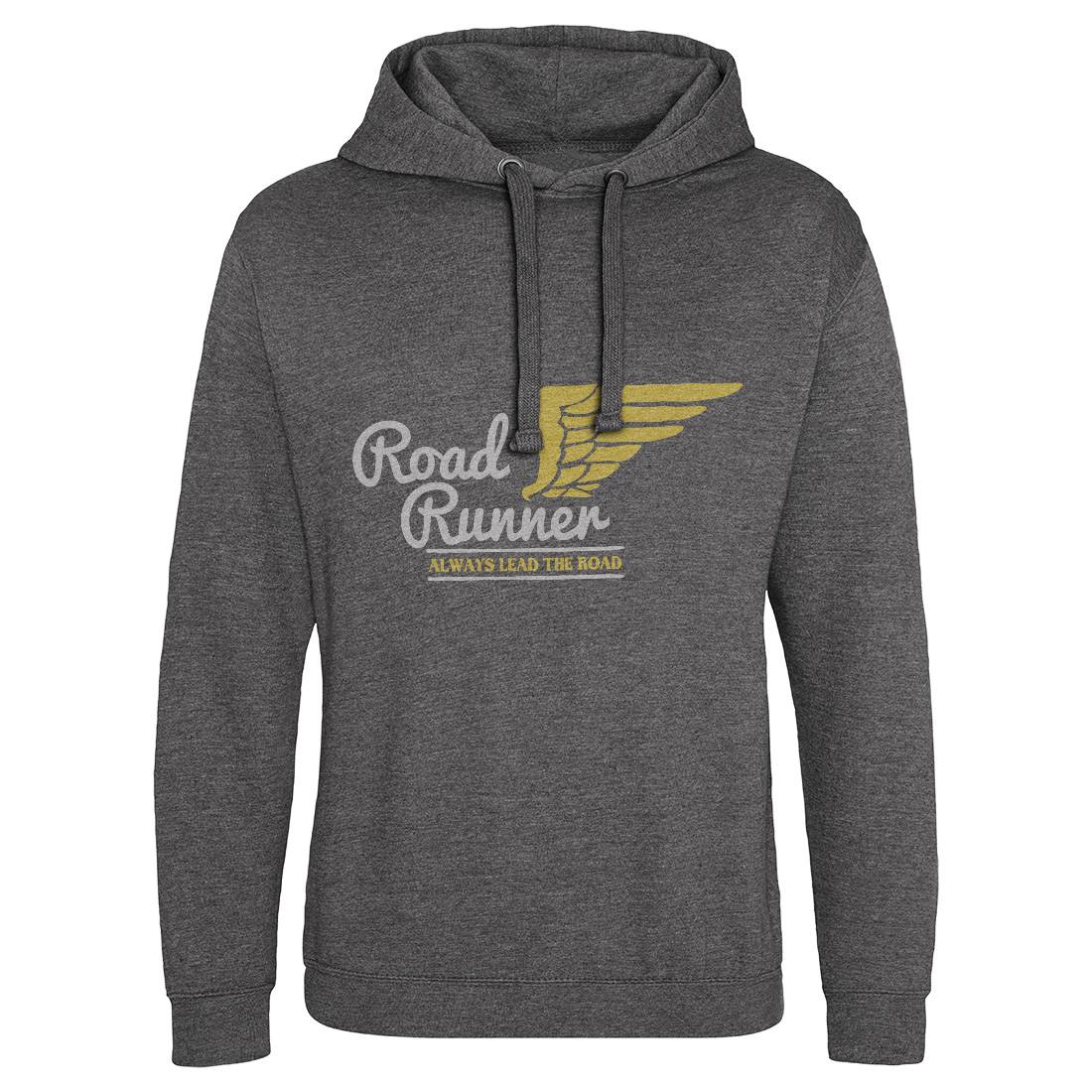 Road Runner Mens Hoodie Without Pocket Motorcycles A366