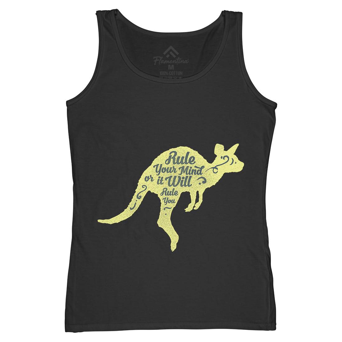 Rule Your Mind Womens Organic Tank Top Vest Quotes A367