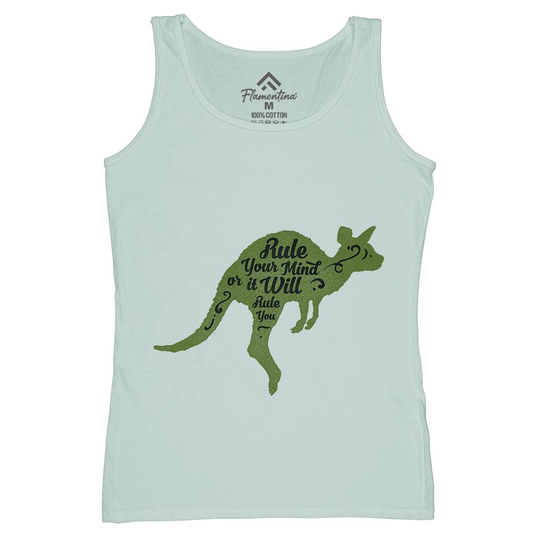 Rule Your Mind Womens Organic Tank Top Vest Quotes A367