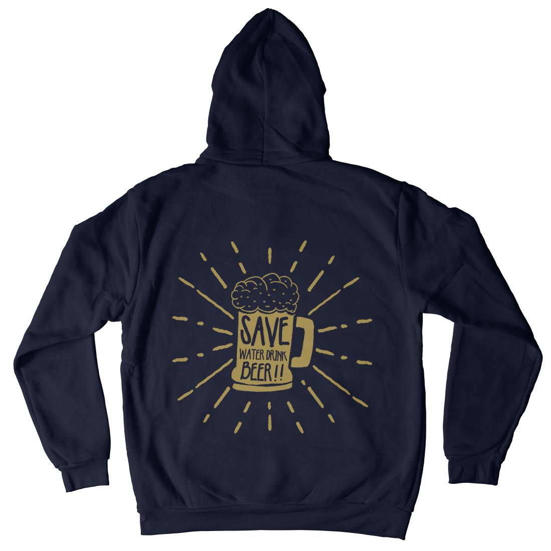 Save Water Kids Crew Neck Hoodie Drinks A368