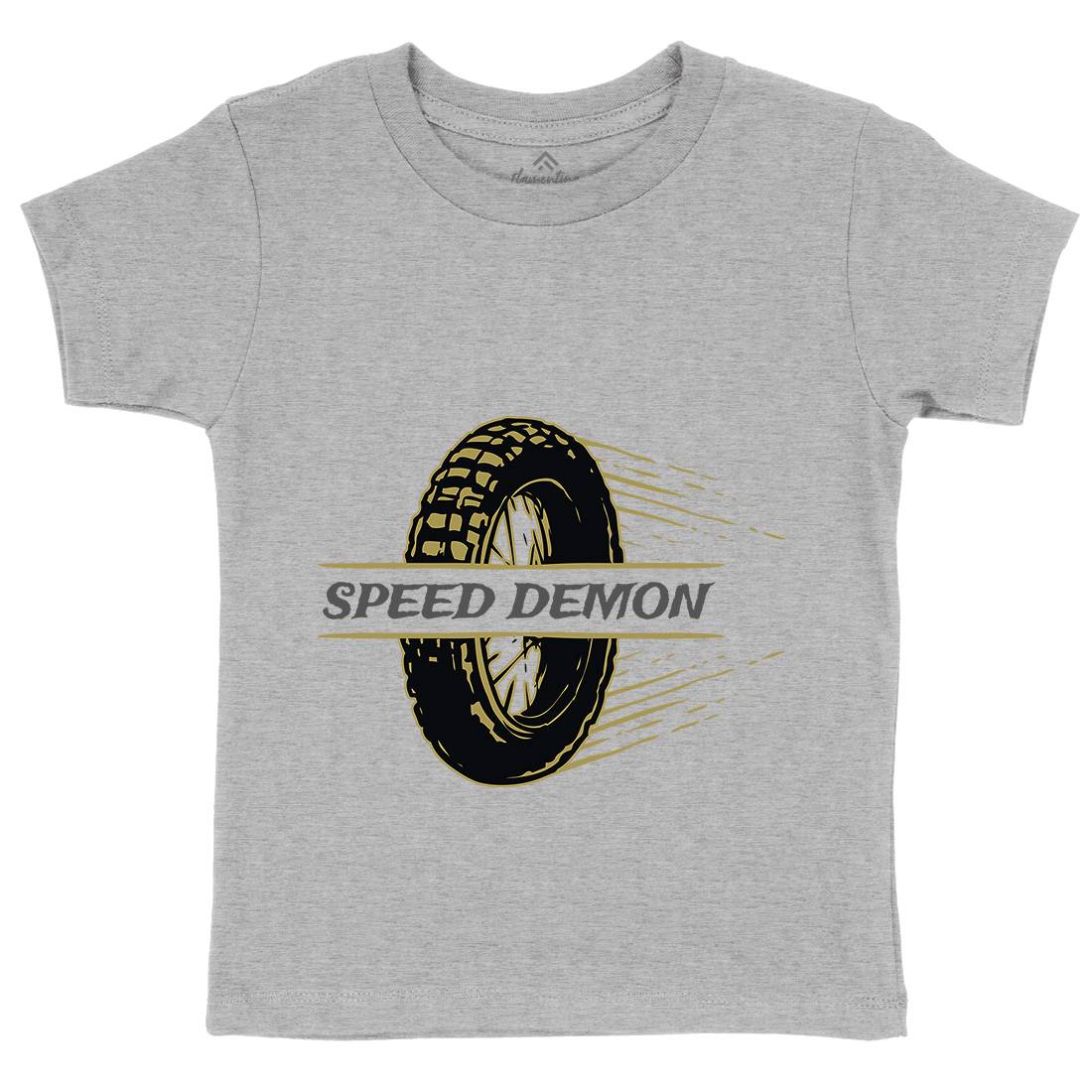 Speed Demon Kids Crew Neck T-Shirt Motorcycles A370