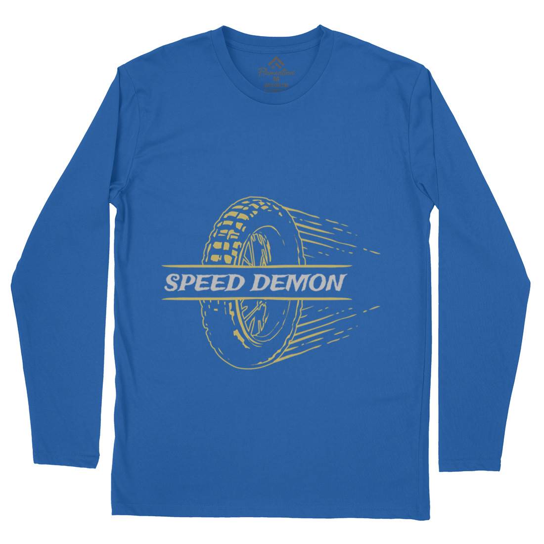 Speed Demon Mens Long Sleeve T-Shirt Motorcycles A370