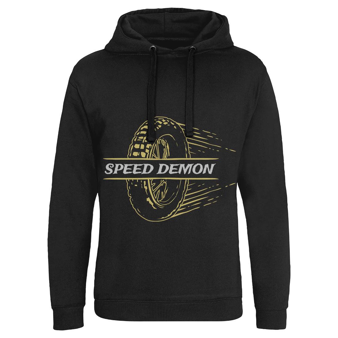 Speed Demon Mens Hoodie Without Pocket Motorcycles A370