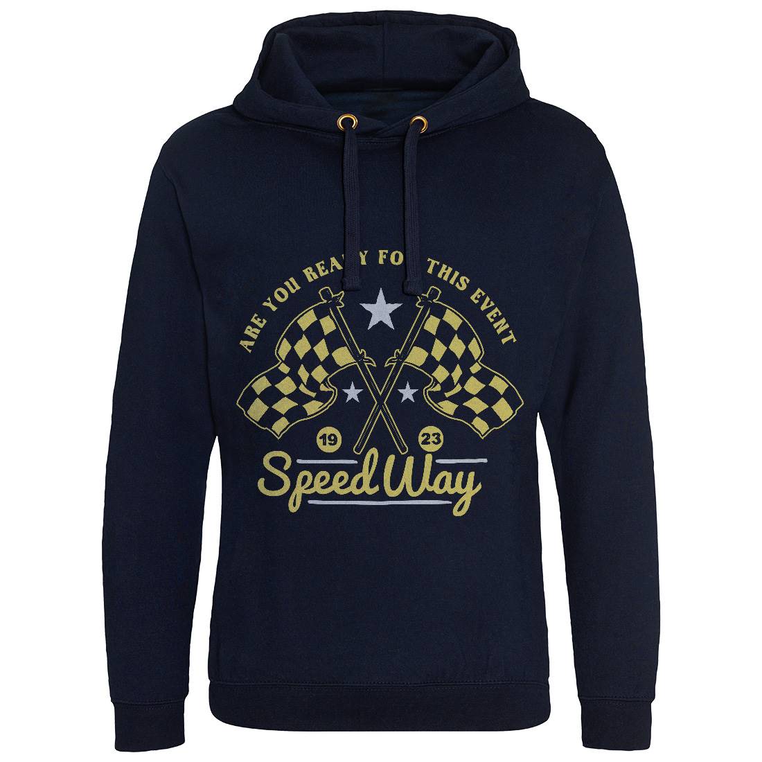 Speed Way Mens Hoodie Without Pocket Motorcycles A371
