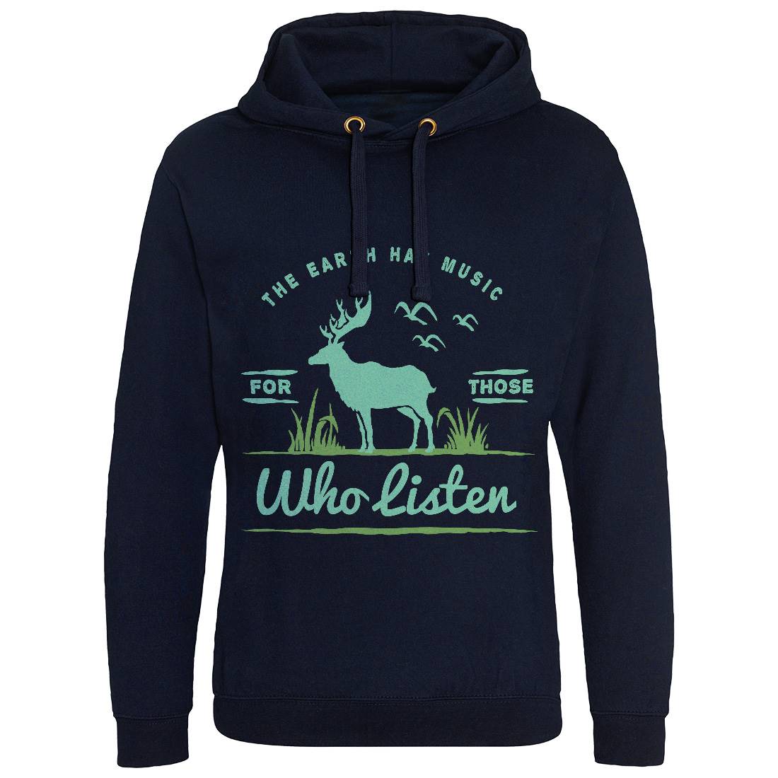 Earth Has Music Mens Hoodie Without Pocket Nature A379