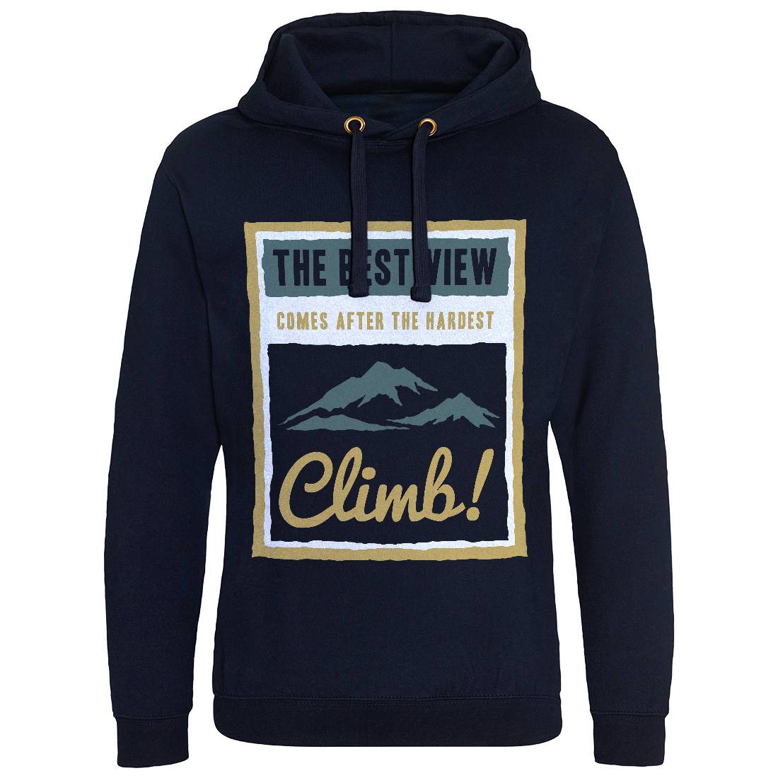 Hardest Climb Mens Hoodie Without Pocket Nature A381
