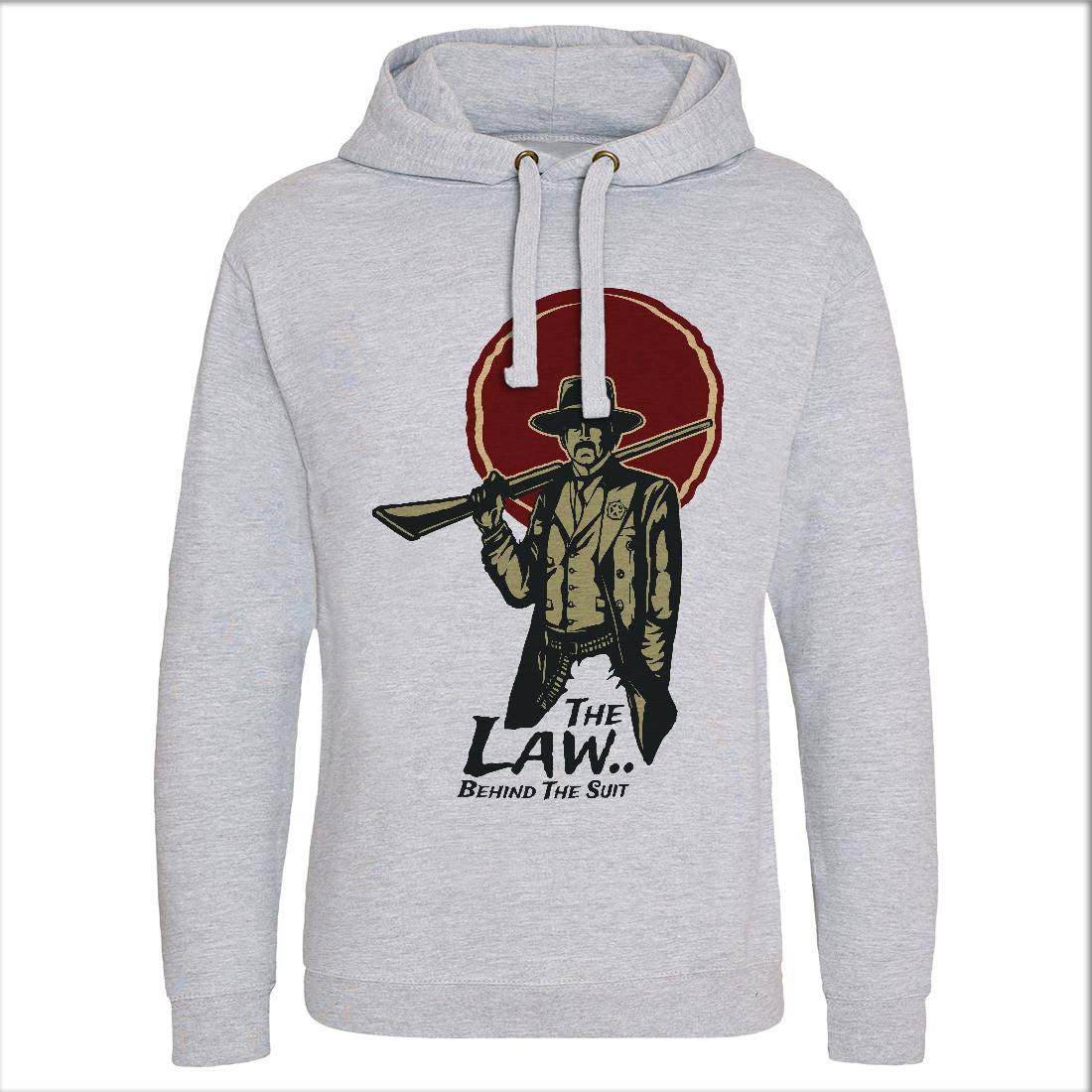 Law Behind Mens Hoodie Without Pocket American A382