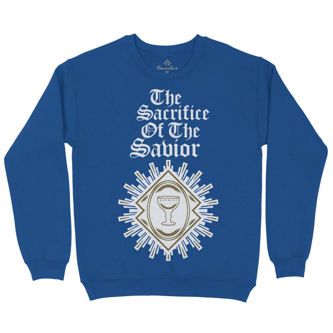 Sacrifice Of The Saviour Kids Crew Neck Sweatshirt Religion A385