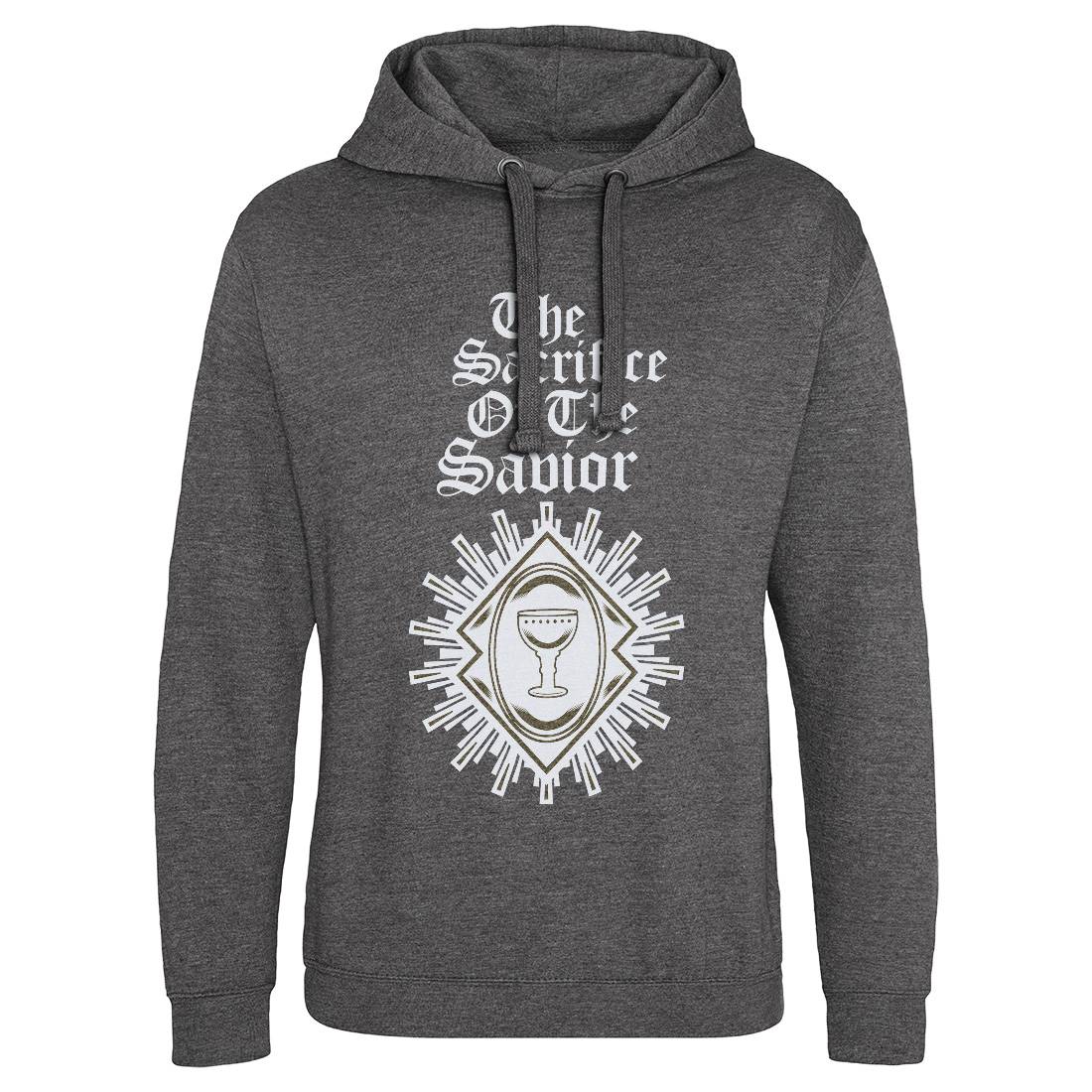 Sacrifice Of The Saviour Mens Hoodie Without Pocket Religion A385