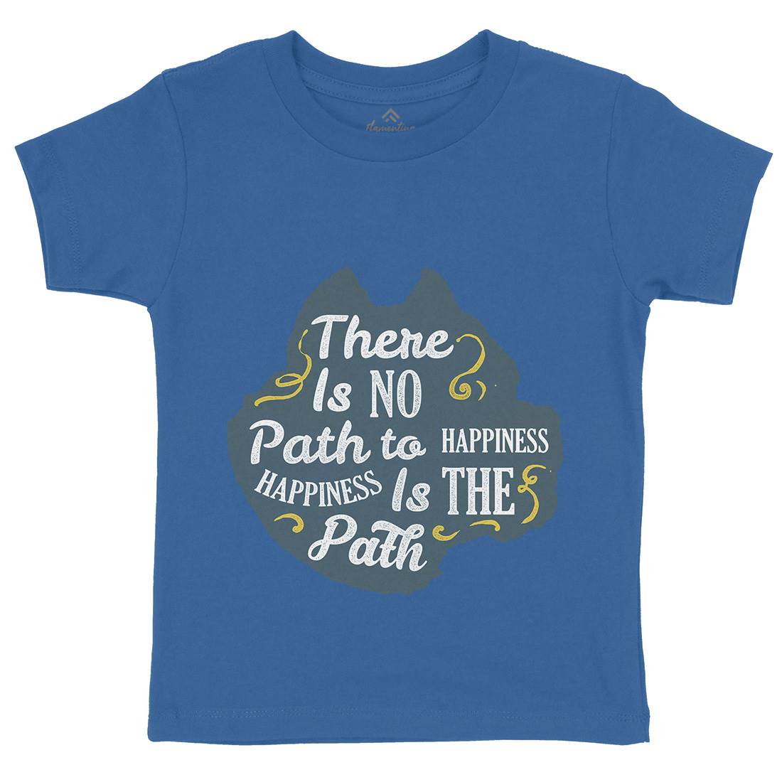 There Is No Path Kids Crew Neck T-Shirt Religion A387