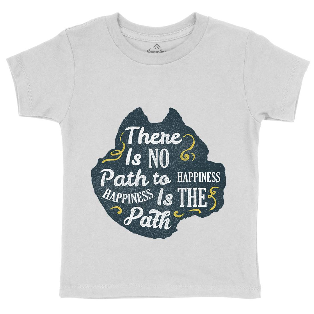 There Is No Path Kids Crew Neck T-Shirt Religion A387