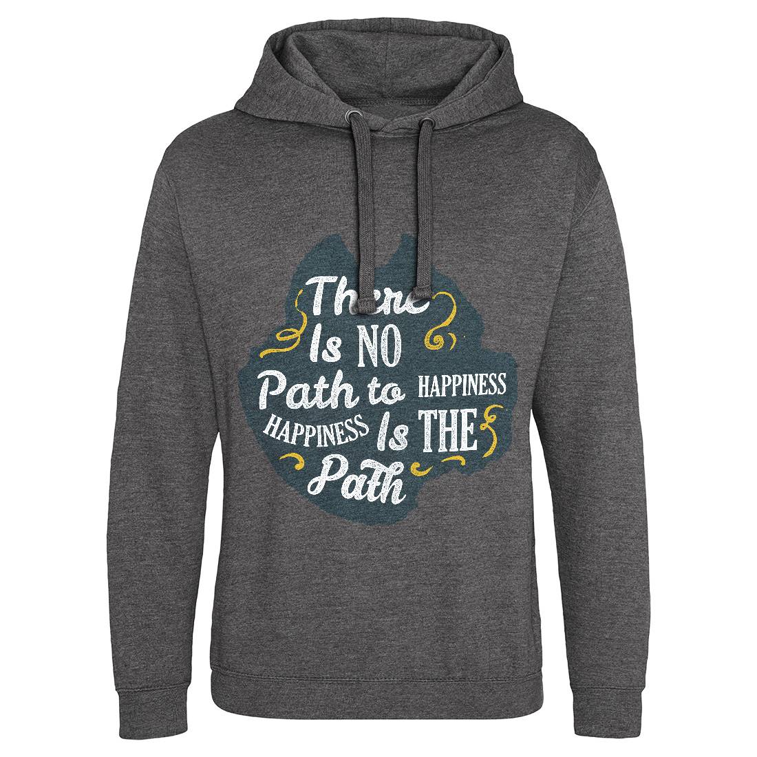 There Is No Path Mens Hoodie Without Pocket Religion A387