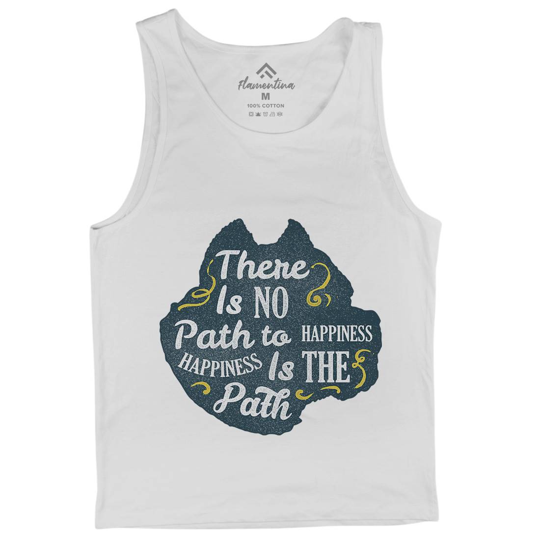 There Is No Path Mens Tank Top Vest Religion A387
