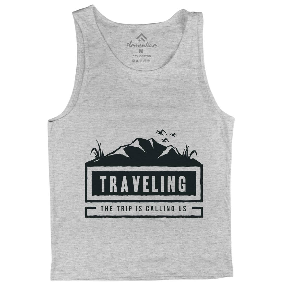Traveling Outdoor Mens Tank Top Vest Nature A389