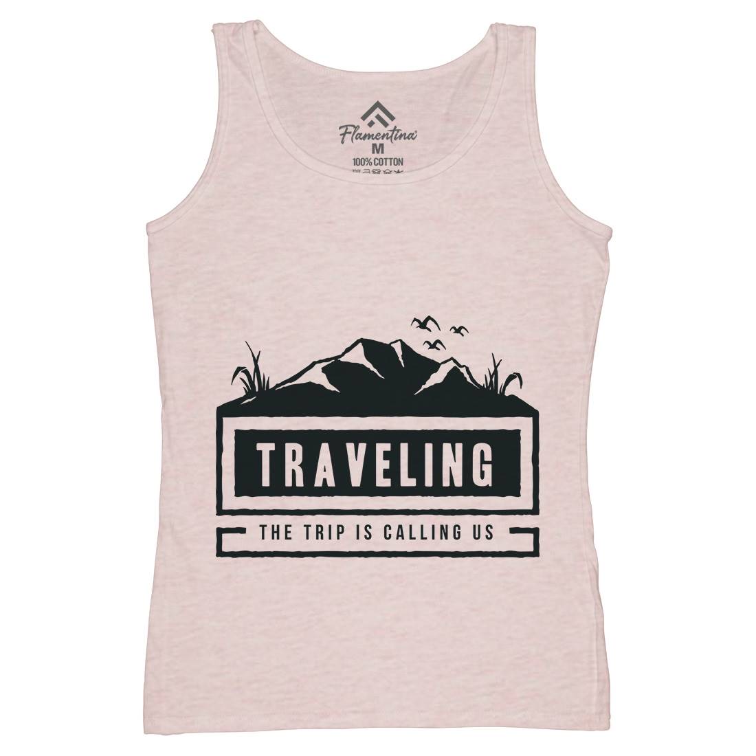 Traveling Outdoor Womens Organic Tank Top Vest Nature A389