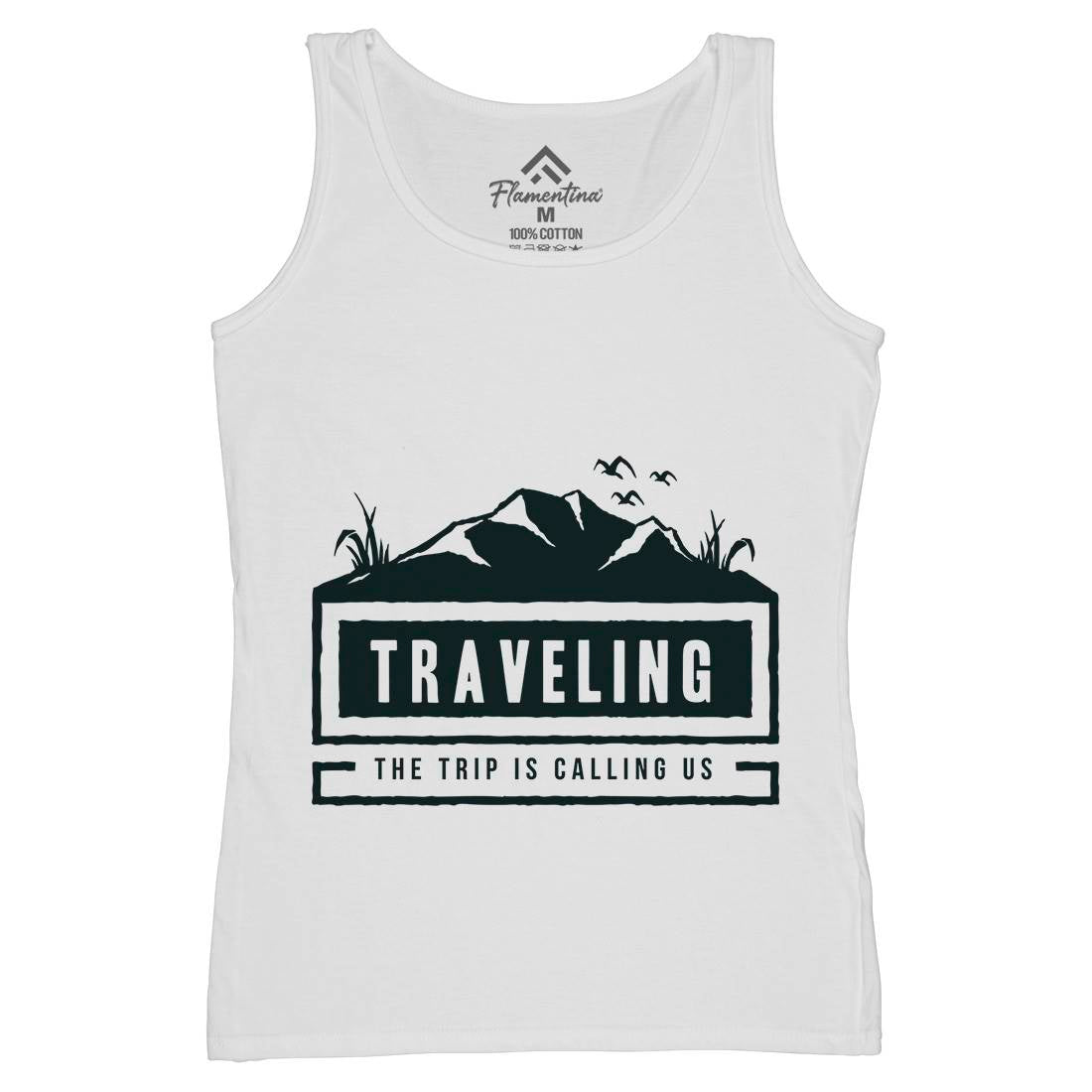 Traveling Outdoor Womens Organic Tank Top Vest Nature A389