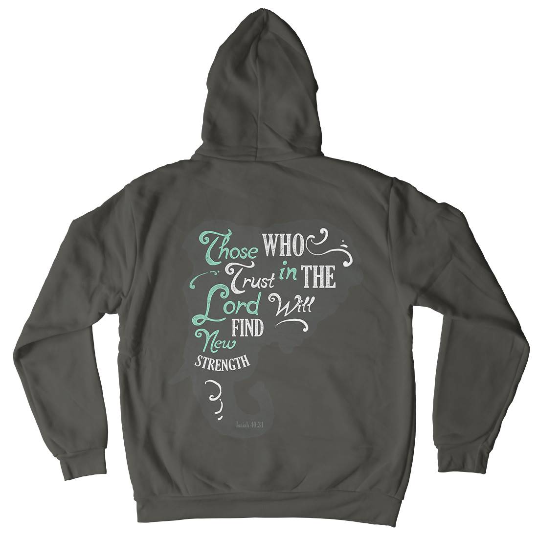 Trust In The Lord Kids Crew Neck Hoodie Religion A390