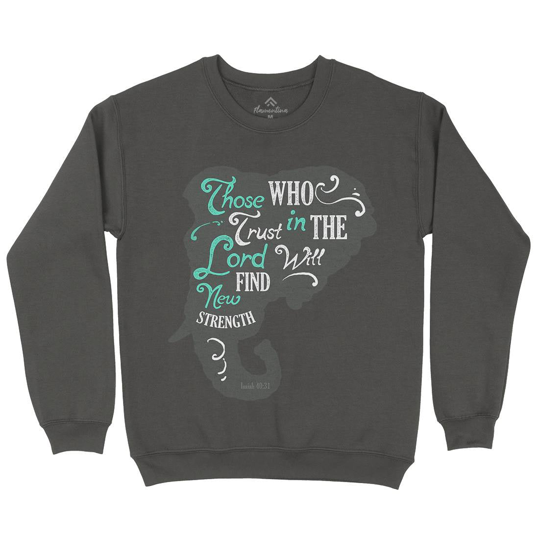 Trust In The Lord Kids Crew Neck Sweatshirt Religion A390