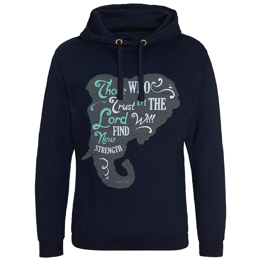 Trust In The Lord Mens Hoodie Without Pocket Religion A390