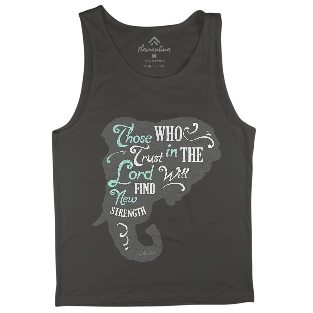 Trust In The Lord Mens Tank Top Vest Religion A390