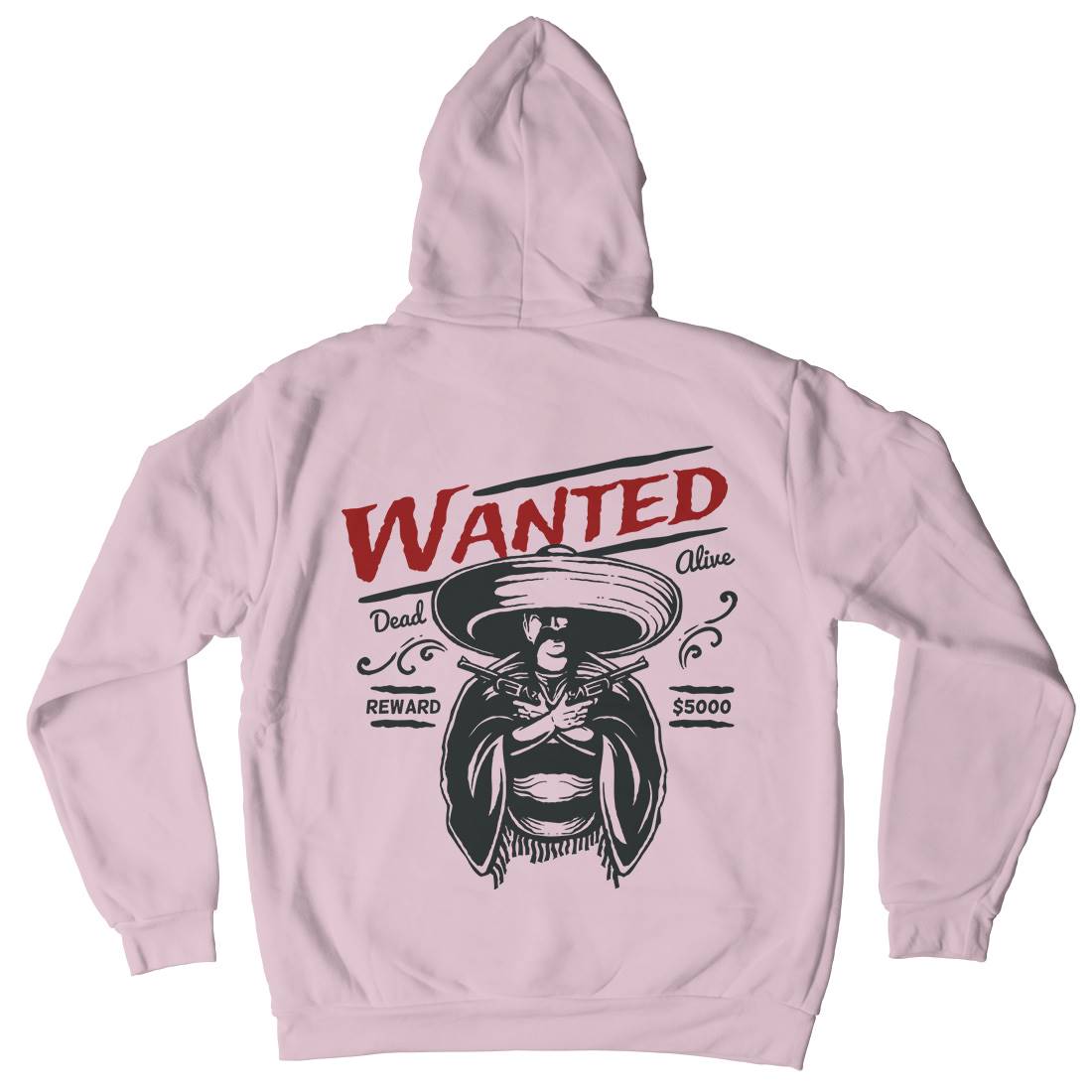 Wanted Kids Crew Neck Hoodie American A391