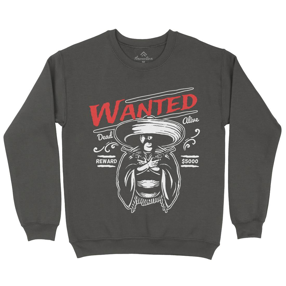 Wanted Kids Crew Neck Sweatshirt American A391