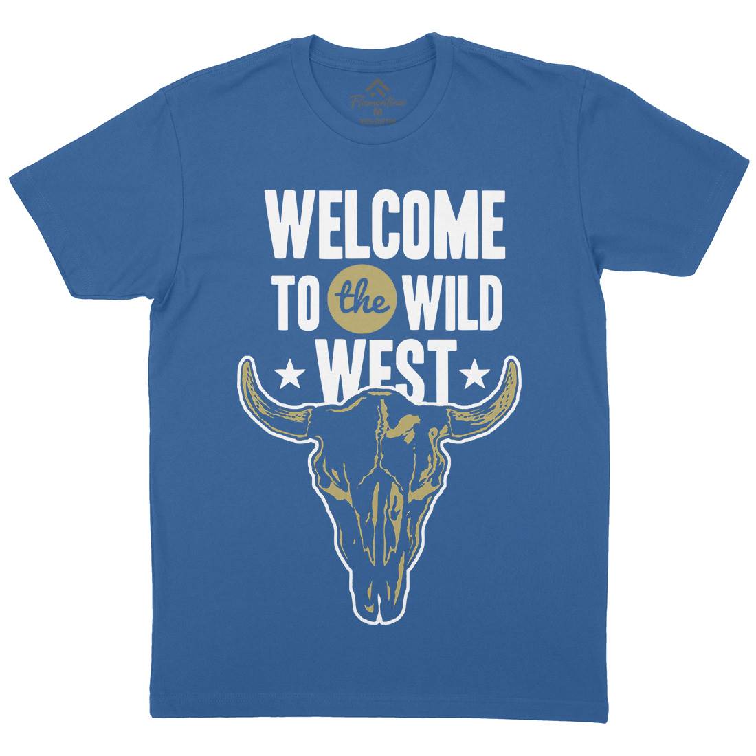 Welcome To The Wild West Mens Crew Neck T-Shirt American A393