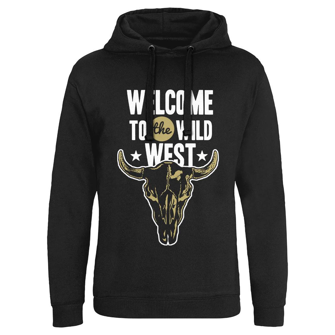 Welcome To The Wild West Mens Hoodie Without Pocket American A393