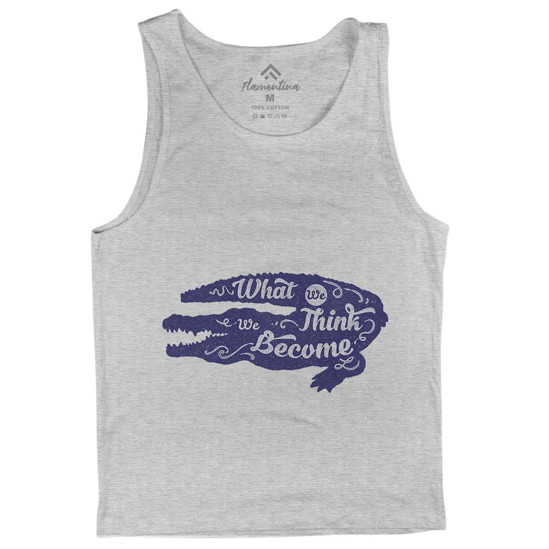 What We Think Mens Tank Top Vest Quotes A394