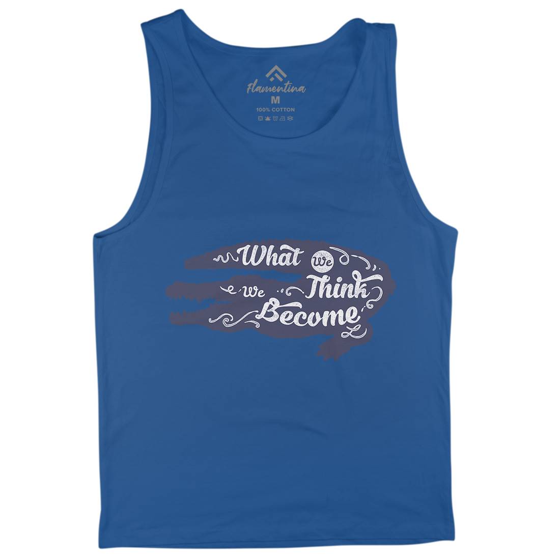 What We Think Mens Tank Top Vest Quotes A394