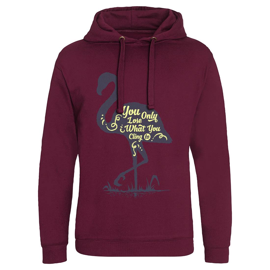 You Only Lose Mens Hoodie Without Pocket Quotes A395