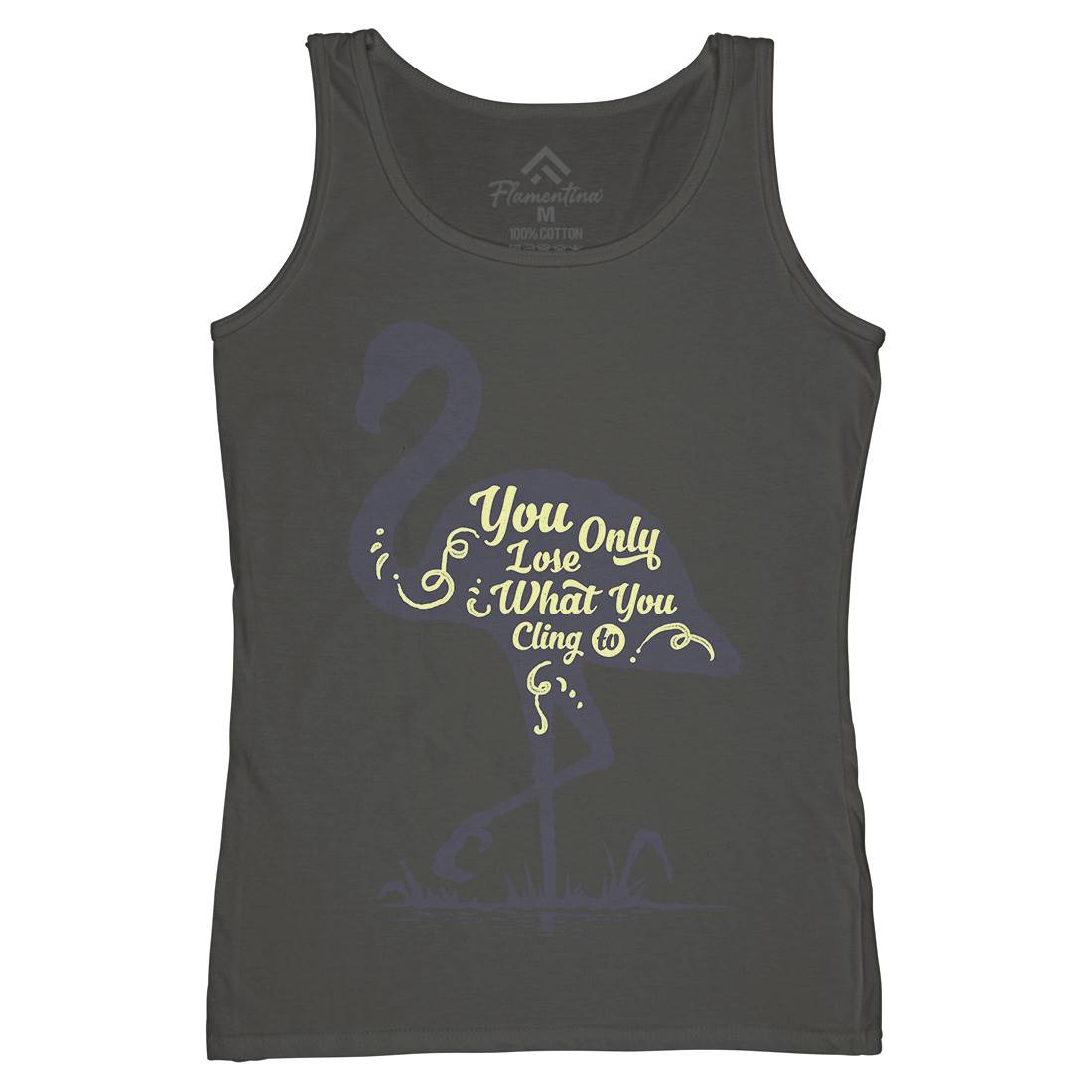 You Only Lose Womens Organic Tank Top Vest Quotes A395