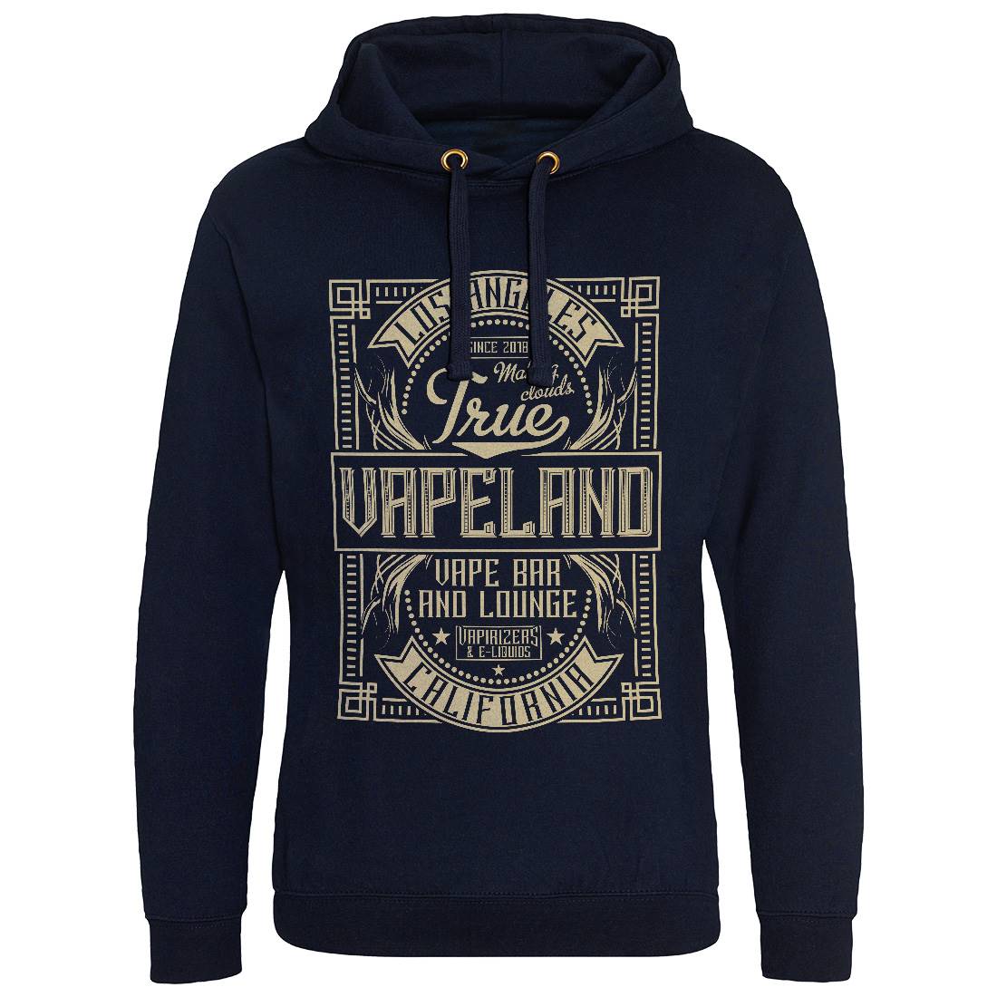 Vapeland Mens Hoodie Without Pocket Drugs A396