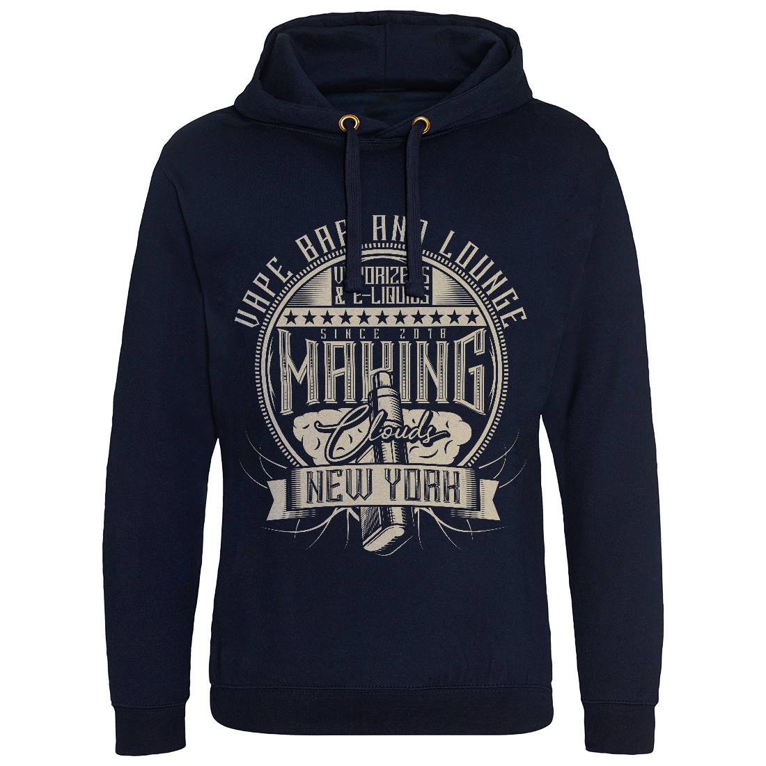 Vapeland Mens Hoodie Without Pocket Drugs A398