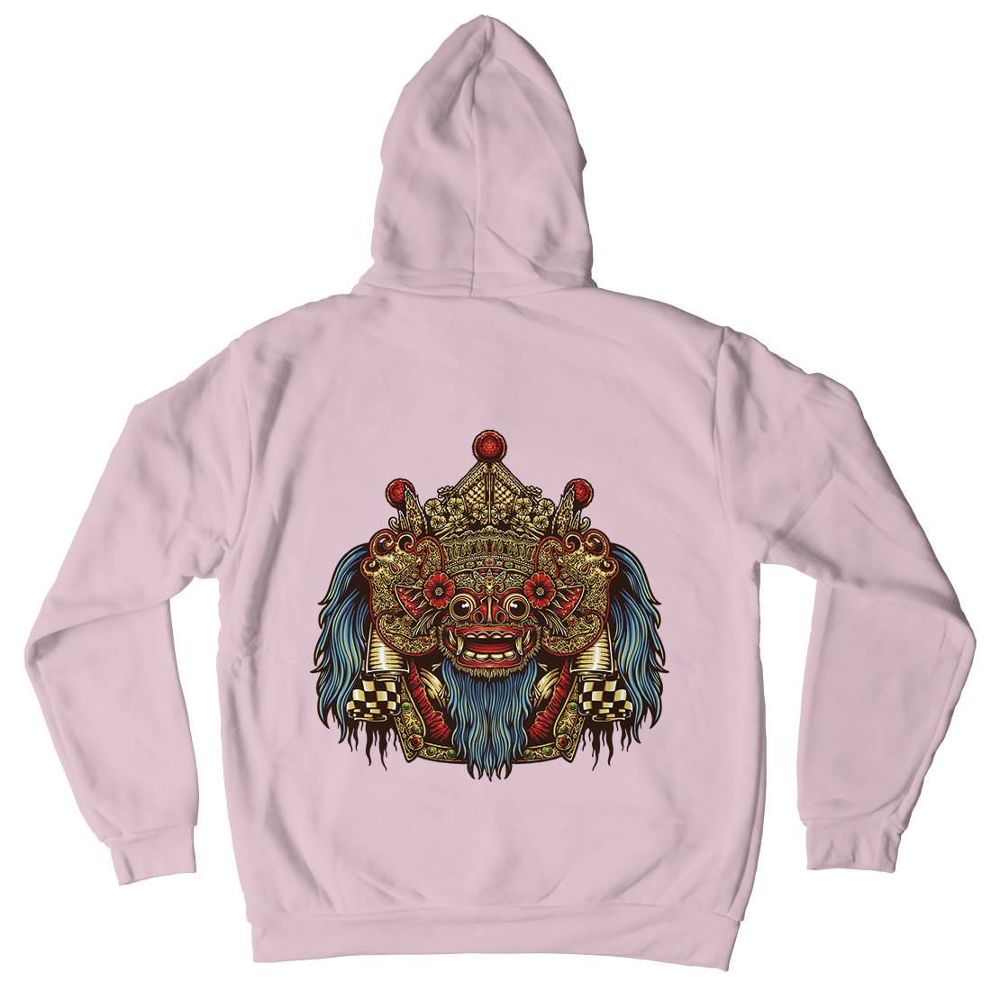 Barong Mask Kids Crew Neck Hoodie Religion A403