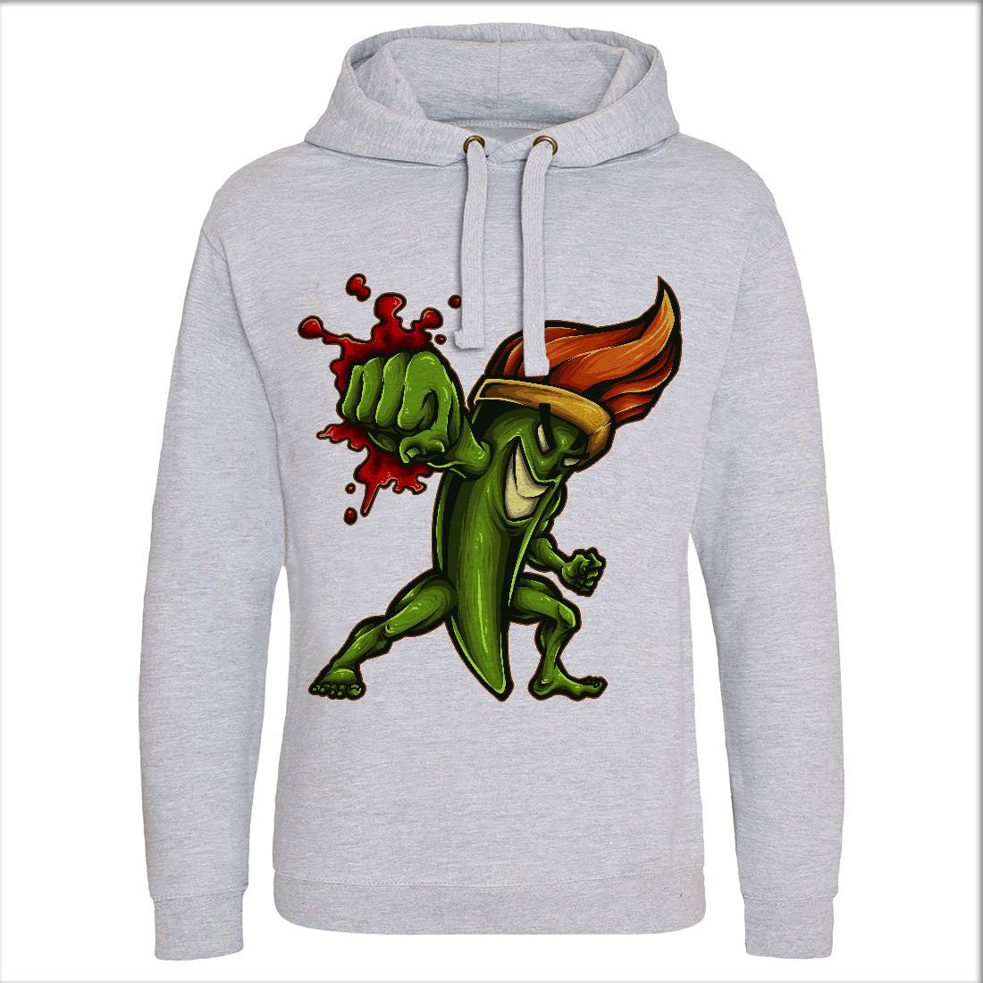 Brush Fighter Mens Hoodie Without Pocket Art A405
