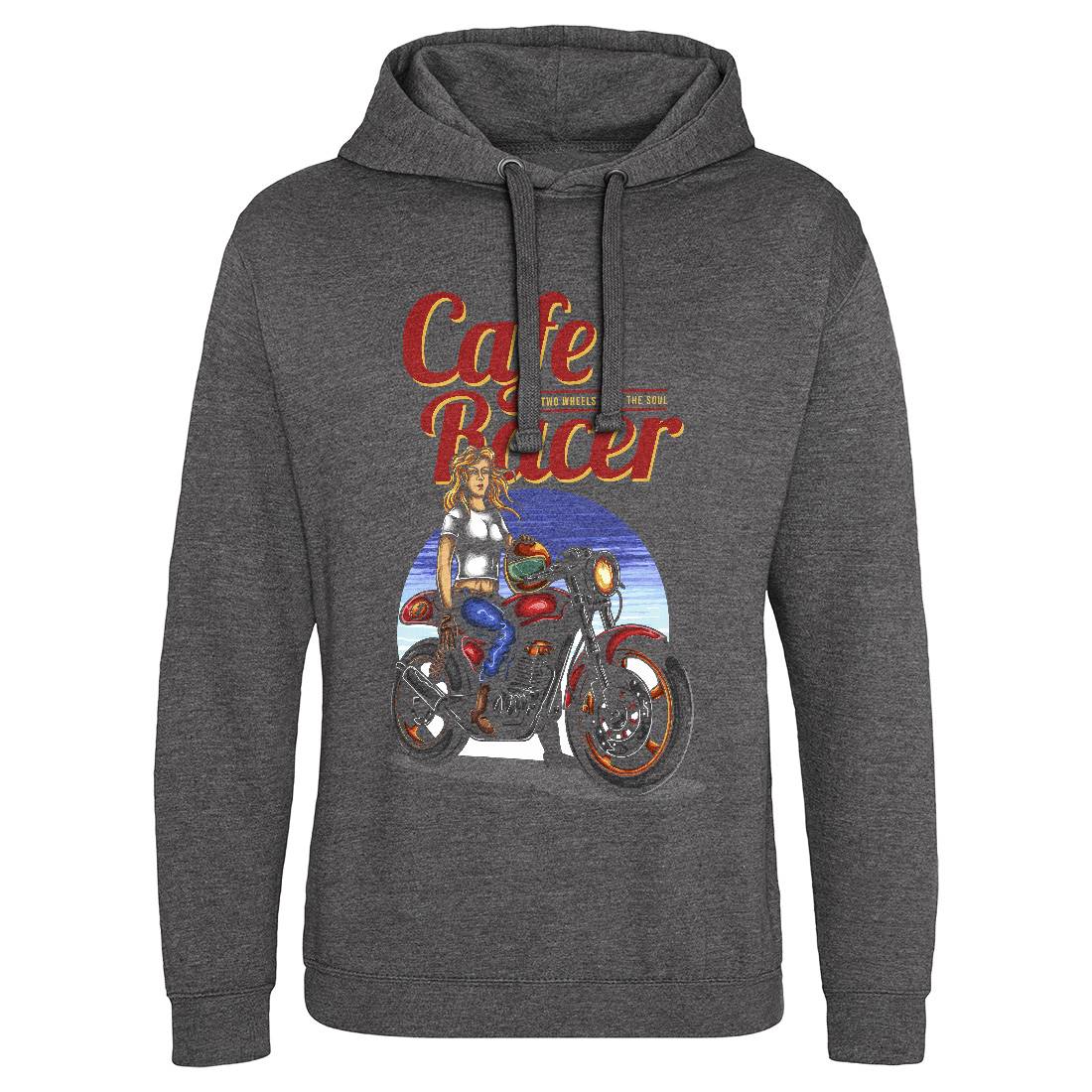 Cafe Racer Mens Hoodie Without Pocket Motorcycles A407