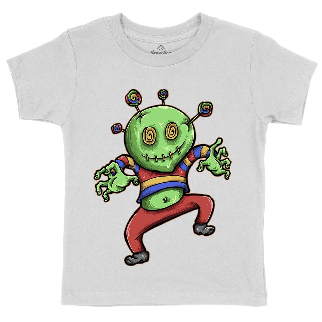 Candy Boy Kids Organic Crew Neck T-Shirt Food A408