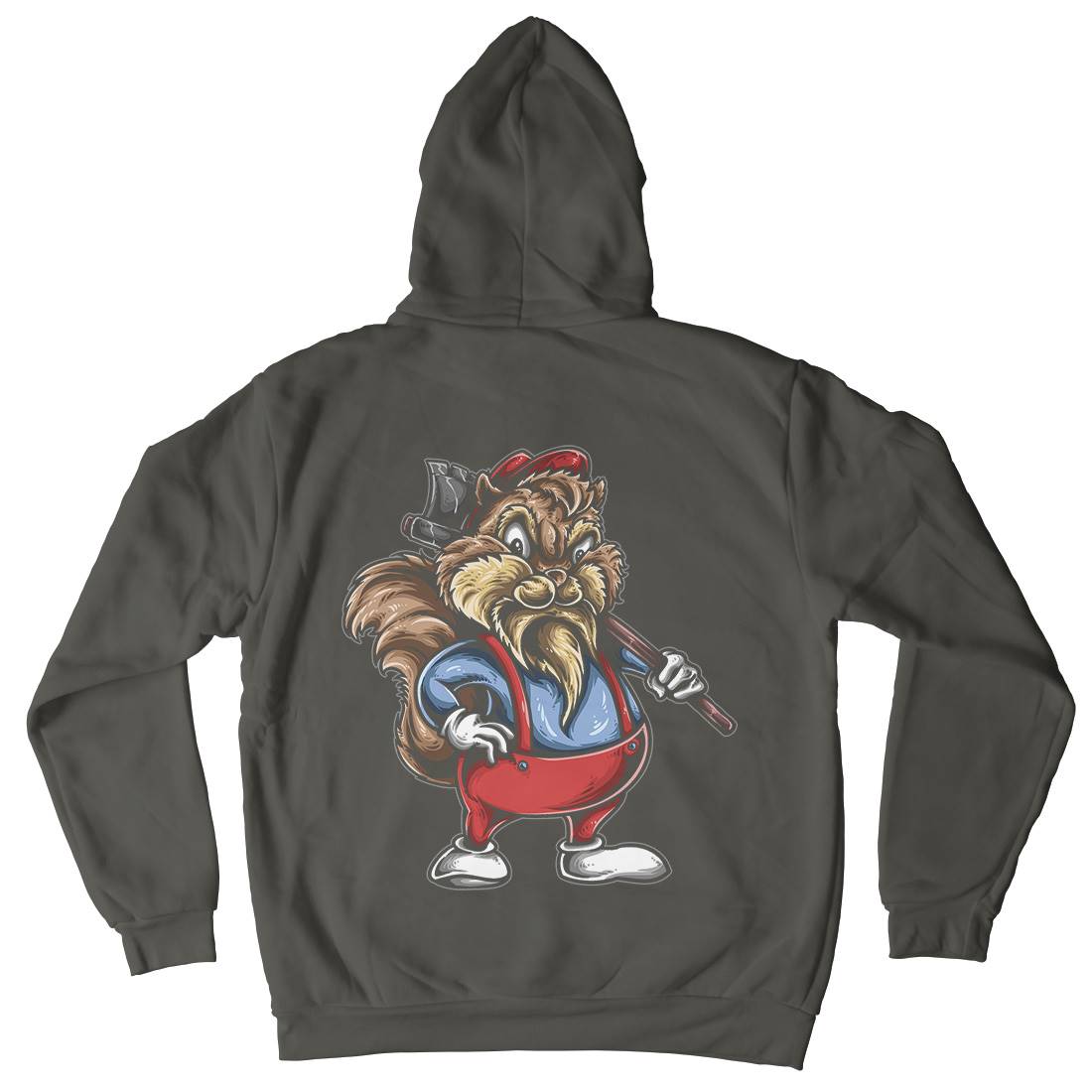 Chip Wood Kids Crew Neck Hoodie Animals A409