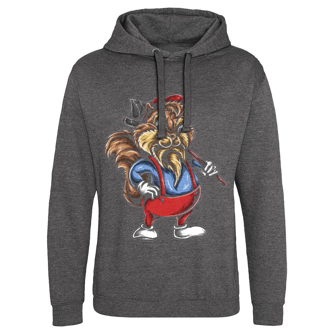 Chip Wood Mens Hoodie Without Pocket Animals A409