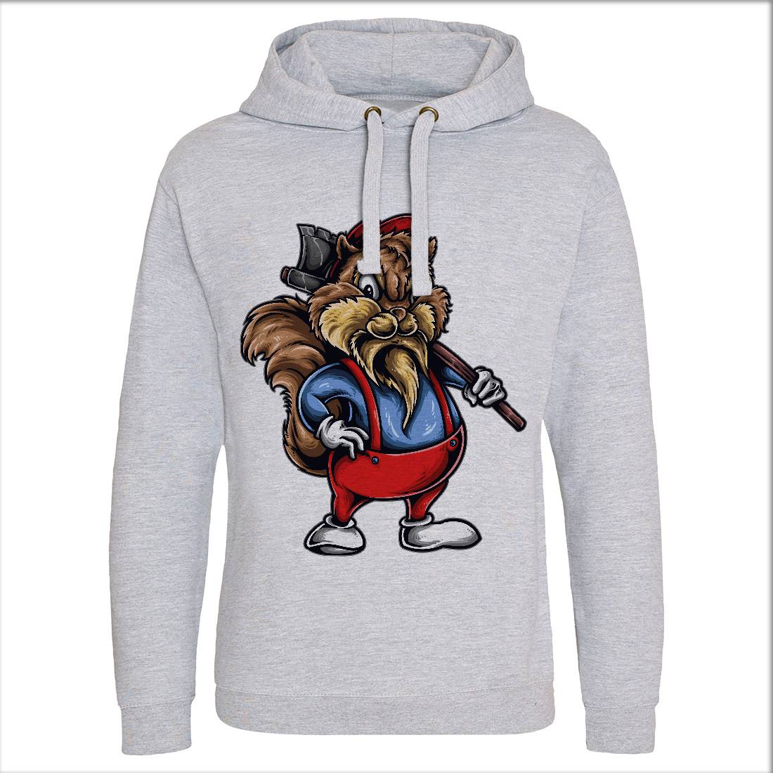 Chip Wood Mens Hoodie Without Pocket Animals A409