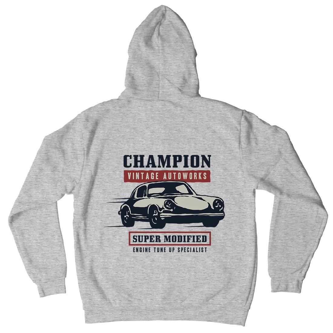 Classic Race Kids Crew Neck Hoodie Cars A411